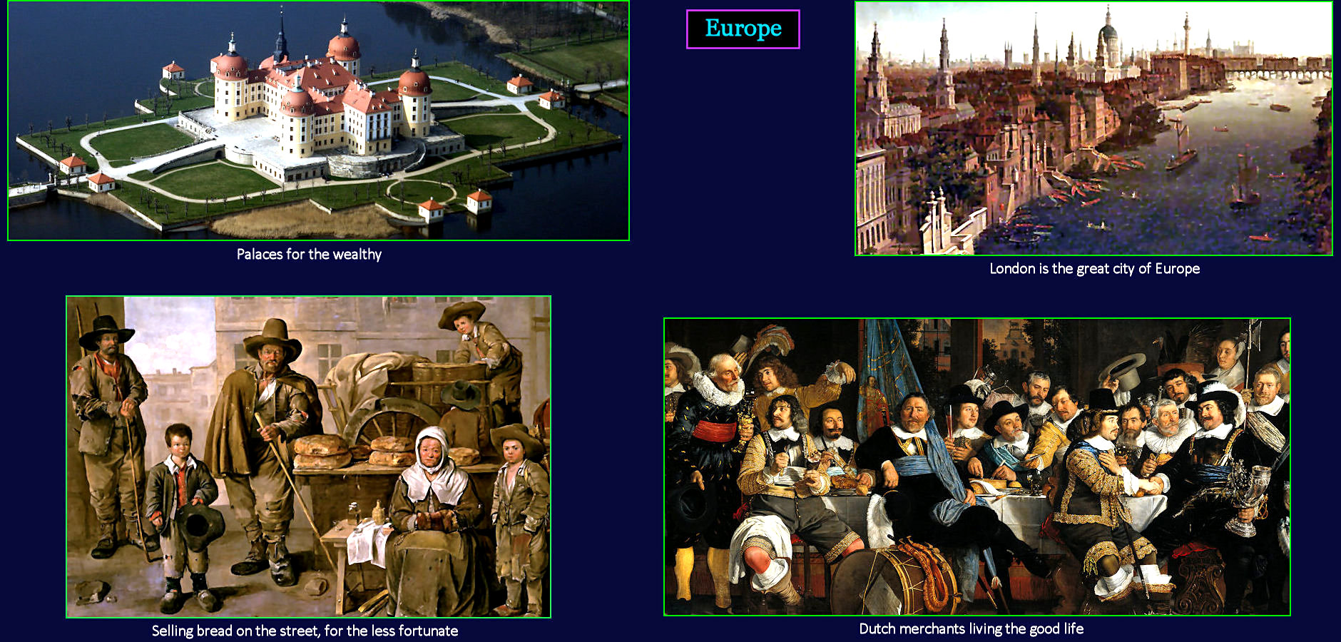 Europe, 1750